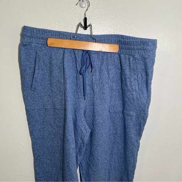 T by Talbots Jogger Sweatpant Light Blue Heathered XL - Picture 4 of 12